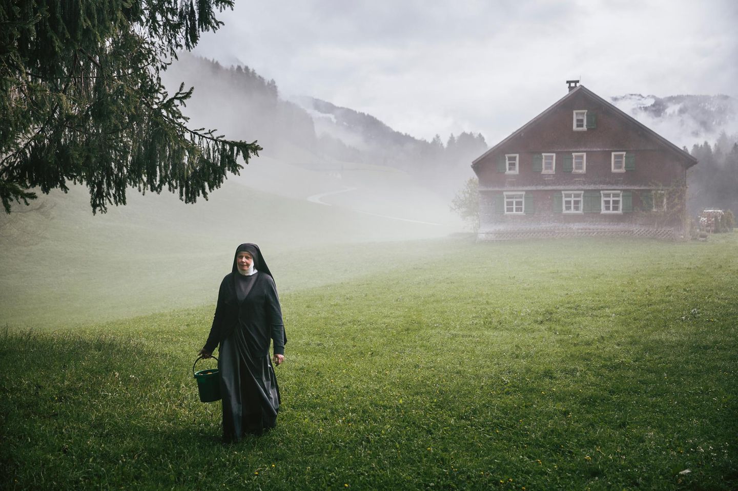Schwester Dominica in Bezau, Österreich