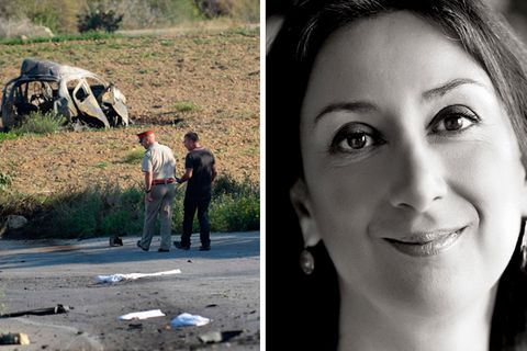 Bloggerin Daphne Caruana Galizia fiel am Montag vergangener Woche einem Mordanschlag zum Opfer