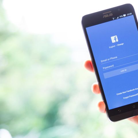 Die Facebook-App auf einem Android-Smartphone
