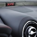 Das XJR575-Logo findet sich überall im Jaguar XJR575