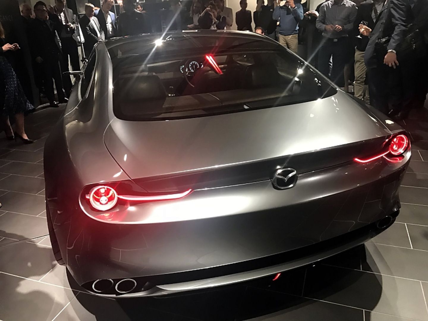 Mazda Vision Coupé Concept - schickes Hinterteil