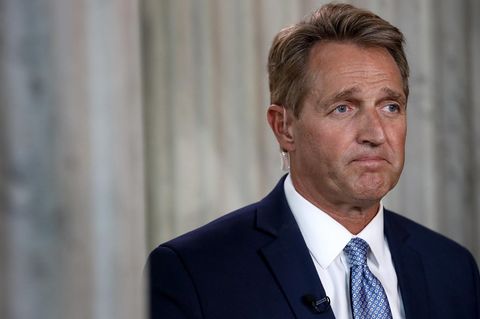 Der republikanische Senator Jeff Flake stellt sich nicht mehr der Wahl - und spricht jetzt wohl freier