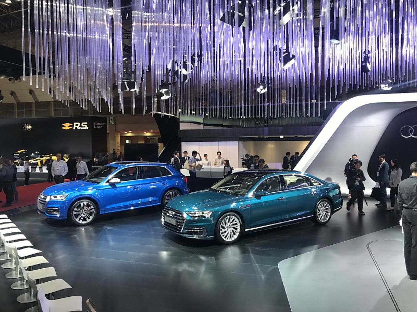 Audi A8 L - einer der wenigen deutschen Stars
