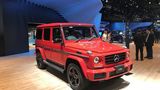 Mercedes G-Klasse - vorletzter Messeauftritt im alten Look