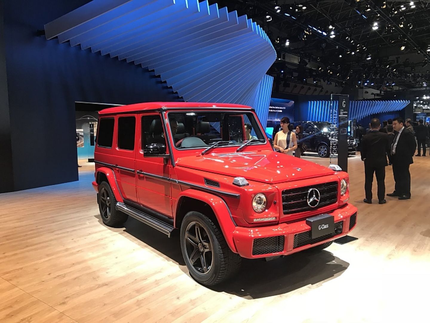 Mercedes G-Klasse - vorletzter Messeauftritt im alten Look