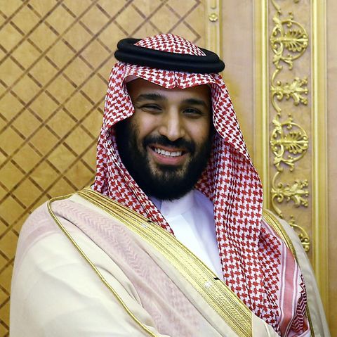 Porträt von Mohammed bin Salman, Kronprinz von Saudi-Arabien