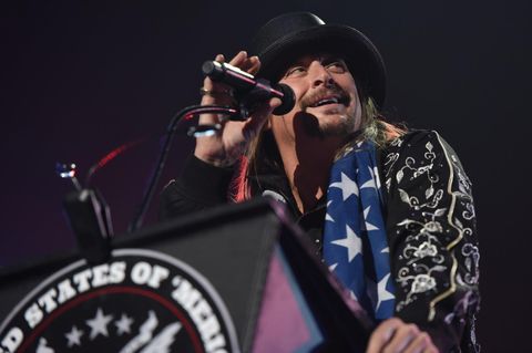 Kid Rock bei einem Konzert in Detroit, USA