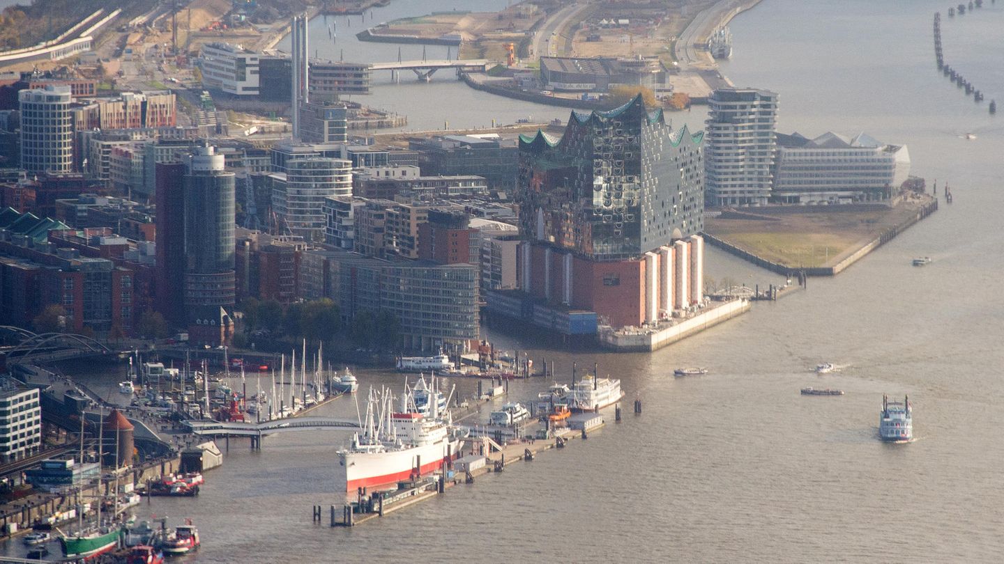 Lonely Planet kürt Top-Reiseziele: Luftaufnahme von Hamburg