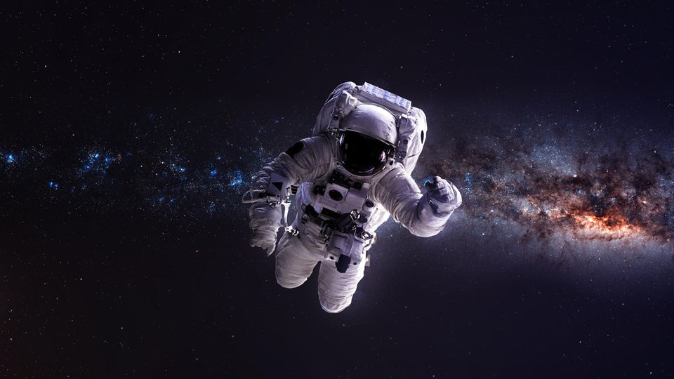Astronaut im Weltall Astronaut im Weltall