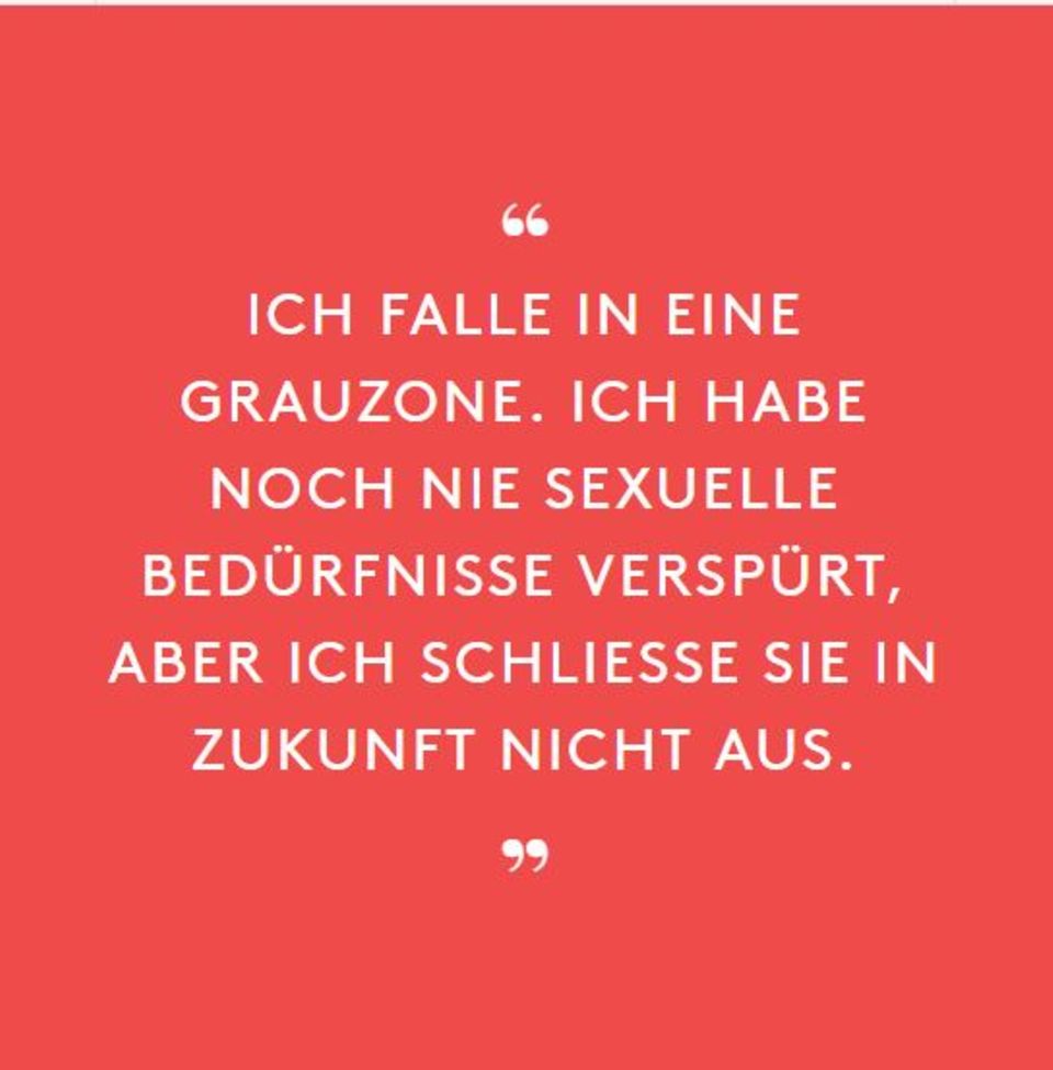 Phänomen Asexualität: "Ich empfinde Romantik, will aber keinen Sex" – so fühlt sich Asexualität an Phänomen Asexualität: "Ich empfinde Romantik, will aber keinen Sex" – so fühlt sich Asexualität an