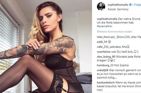 Sophia Thomalla auf Instagram