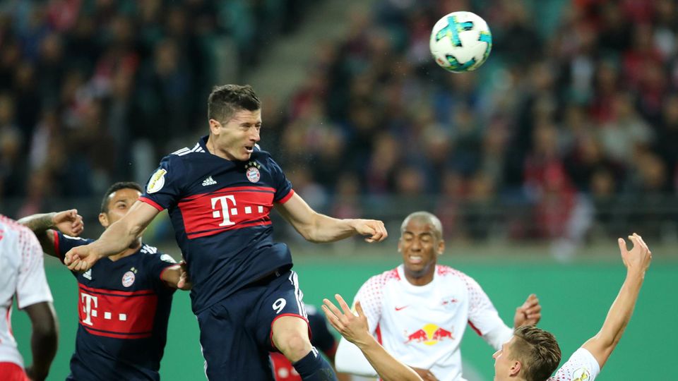 Bayern München und RB Leipzig lieferten sich im DFB-Pokal ein rassiges Spiel