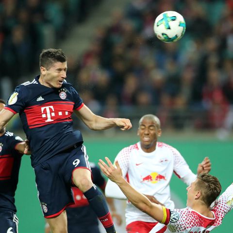 Bayern München und RB Leipzig lieferten sich im DFB-Pokal ein rassiges Spiel