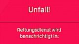Wird die Unfallwarnung ausgelöst, hat der Fahrer 30 Sekunden Zeit, Entwarnung zu geben