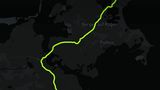 Die Fahrtstrecke wird genau aufgezeichnet und bei Bedarf visuell gezeigt