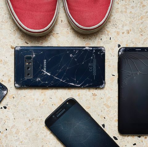 Samsung Galaxy S8, Note 8 und weitere Samsung-Smartphones mit gebrochenem Display