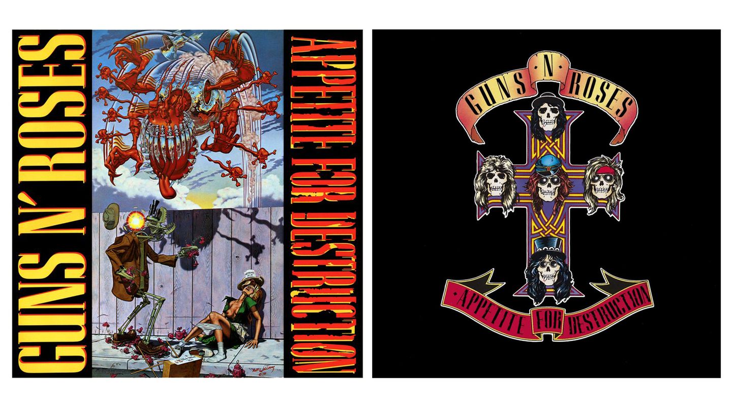 Guns N' Roses Appetite For Destruction Guns N' Roses Appetite For Destruction Albumcover