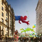 Die Macy's Thanksgiving Day Parade in New York 2012  Dieses und weitere Motive finden Sie hier.