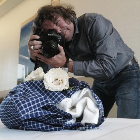Klaus Becker fotografiert ein Sternenkind