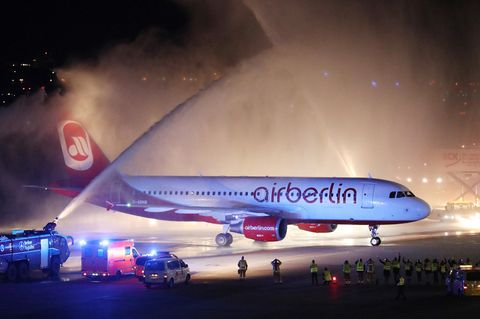 Air Berlin sagt "Tschüss" - ein Abschied in Bildern