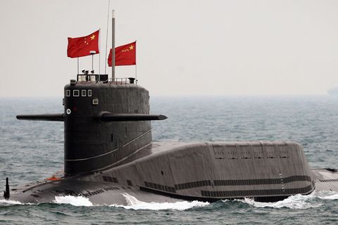 Chinas U-Boot-Waffe soll die übermächtige Marine der USA abschrecken (Symbolfoto).