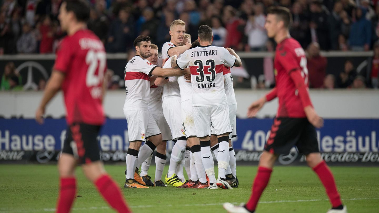 Stuttgart hat den SC Freiburg mit 3:0 besiegt