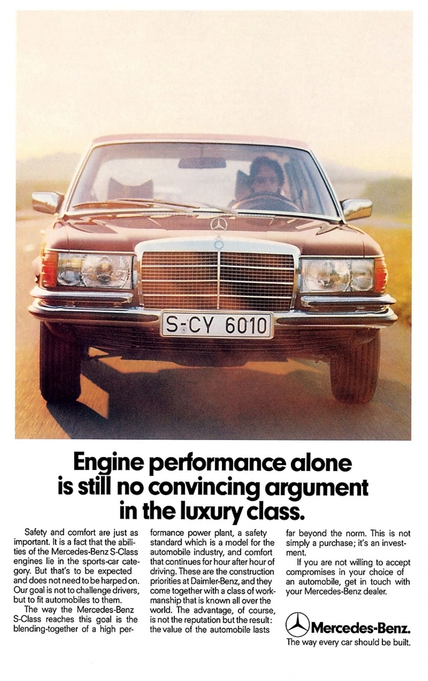 Mercedes S Klasse W 116