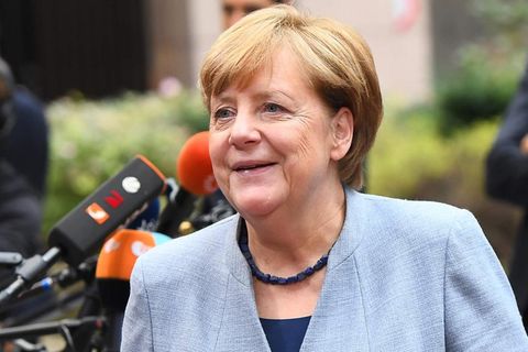 Angela Merkel lächelt: Laut stern-RTL-Wahltrend genießt sie höchsten Respekt unter den Wählern