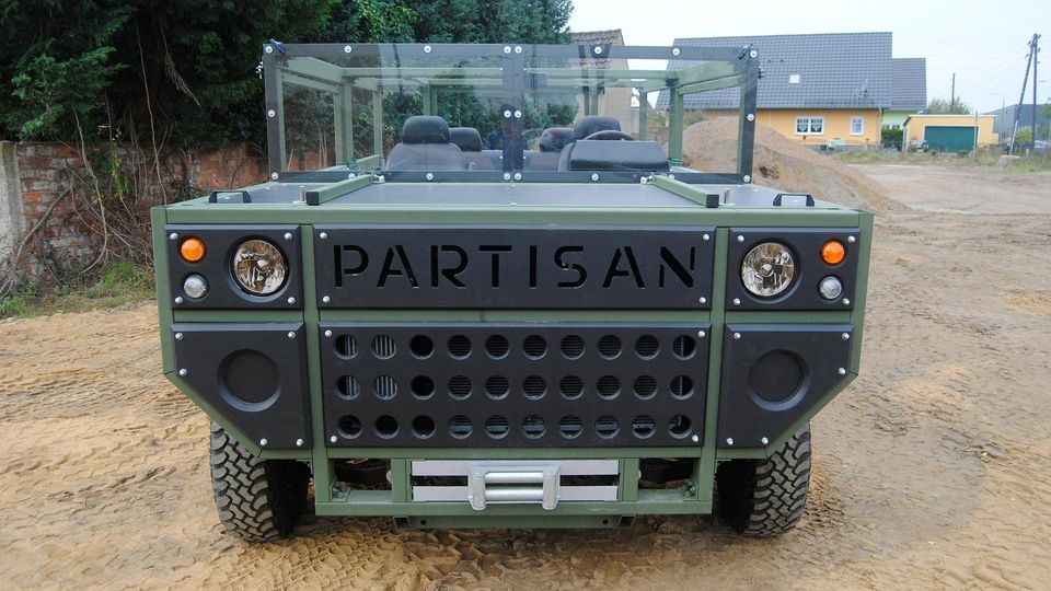 Russischer Offroader: Der Partisan One ist ein eindrucksvoller Bursche. Der Partisan One ist ein eindrucksvoller Bursche.
