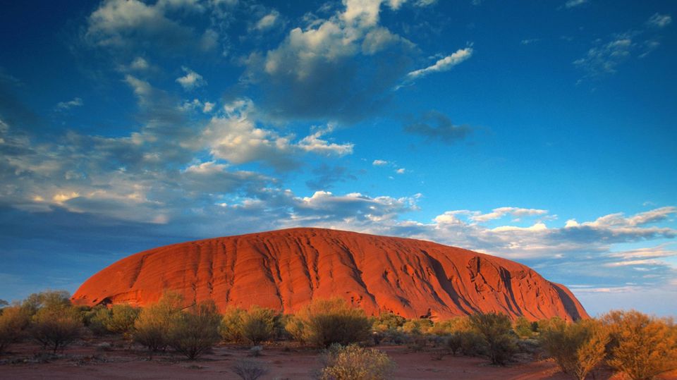 Uluru oder Ayers Rock in Australien