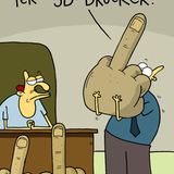 Cartoons von Martin Zak: Du hast da was im Mundwinkel