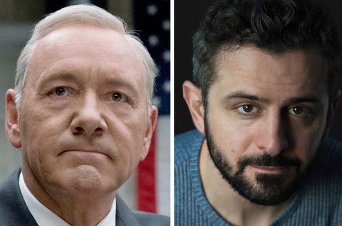 Kevin Spacey (l.) und Roberto Cavazos