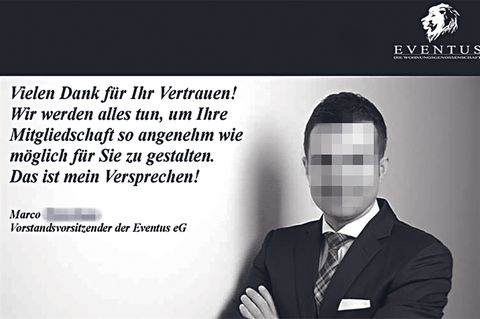 Eventus-Chef Marco T. bedankt sich für das Vertrauen der Anleger