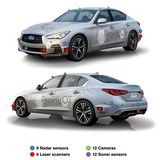 Nissan ProPilot 3 - hier sind die Sensoren