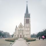 Der Nachbau einer englischen Kirche in China