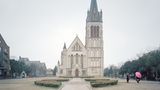 Der Nachbau einer englischen Kirche in China