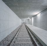 Diese U-Bahngleise enden im Nichts: In Schnöggersburg, einem Übungsort für den Stadt- und Häuserkampf der Bundeswehr.