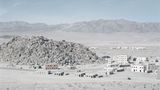 Eine wüstenähnliche Landschaft wie in Afghanistan: Das militärische Übungsgebiet Tiefort City in Kalifornien, auf halben Wege zwischen Los Angeles und dem Death Valley gelegen.