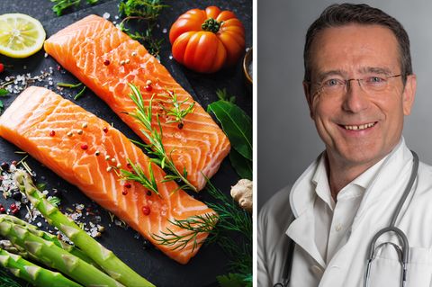 Gesund zum Wunschgewicht? Das funktioniert am besten mit reichlich Gemüse, ausreichend Proteinen und Ballaststoffen, glaubt Mediziner Matthias Riedl