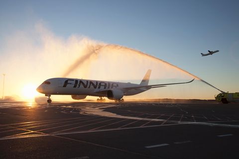 Finnair hat als erste Fluggesellschaft den Airbus A350XWB in die Flotte aufgenommen. Inzwischen sind elf Exemplare der Langstreckenmaschinen im Einsatz.