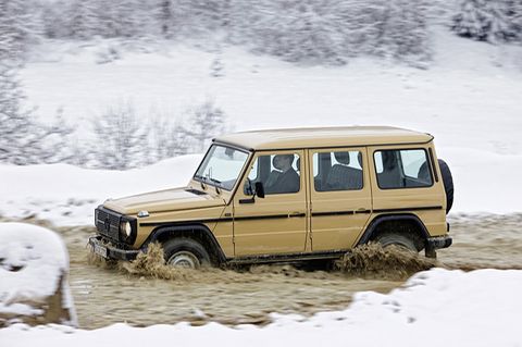 Mercedes G-Klasse - stark im Gelände