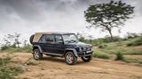 Mercedes Maybach G 650 Landaulet - da staunen selbst die Nashörner