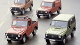 Mercedes G-Klasse - die ersten Modelle Ende der 70er Jahre