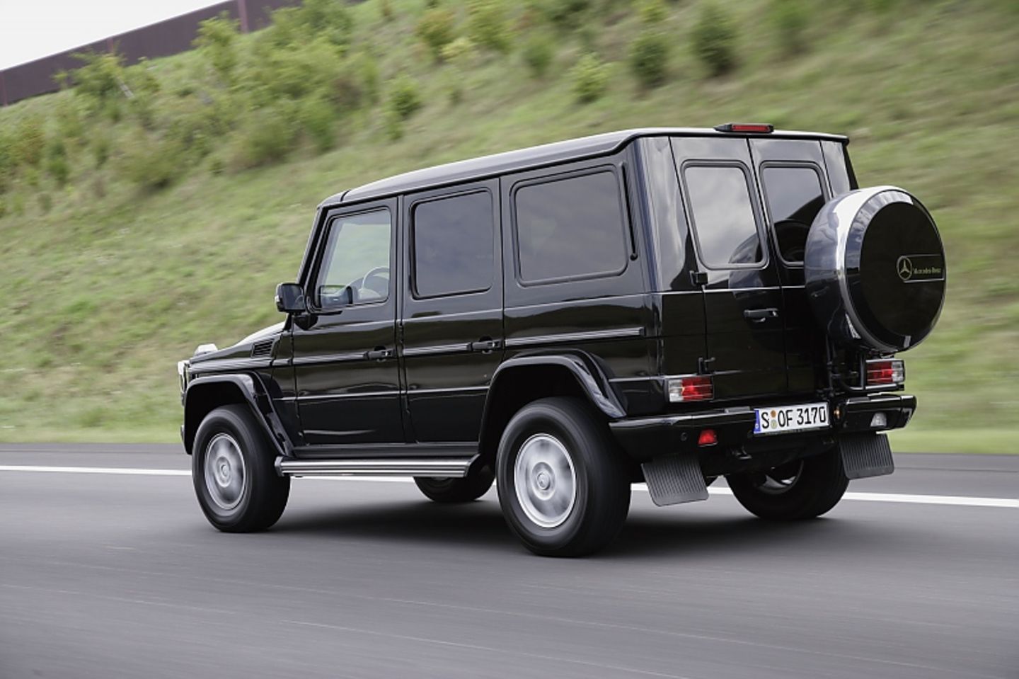 Mercedes G 500 gepanzert - auch die GSG setzt seit Jahren auf die G-Klasse
