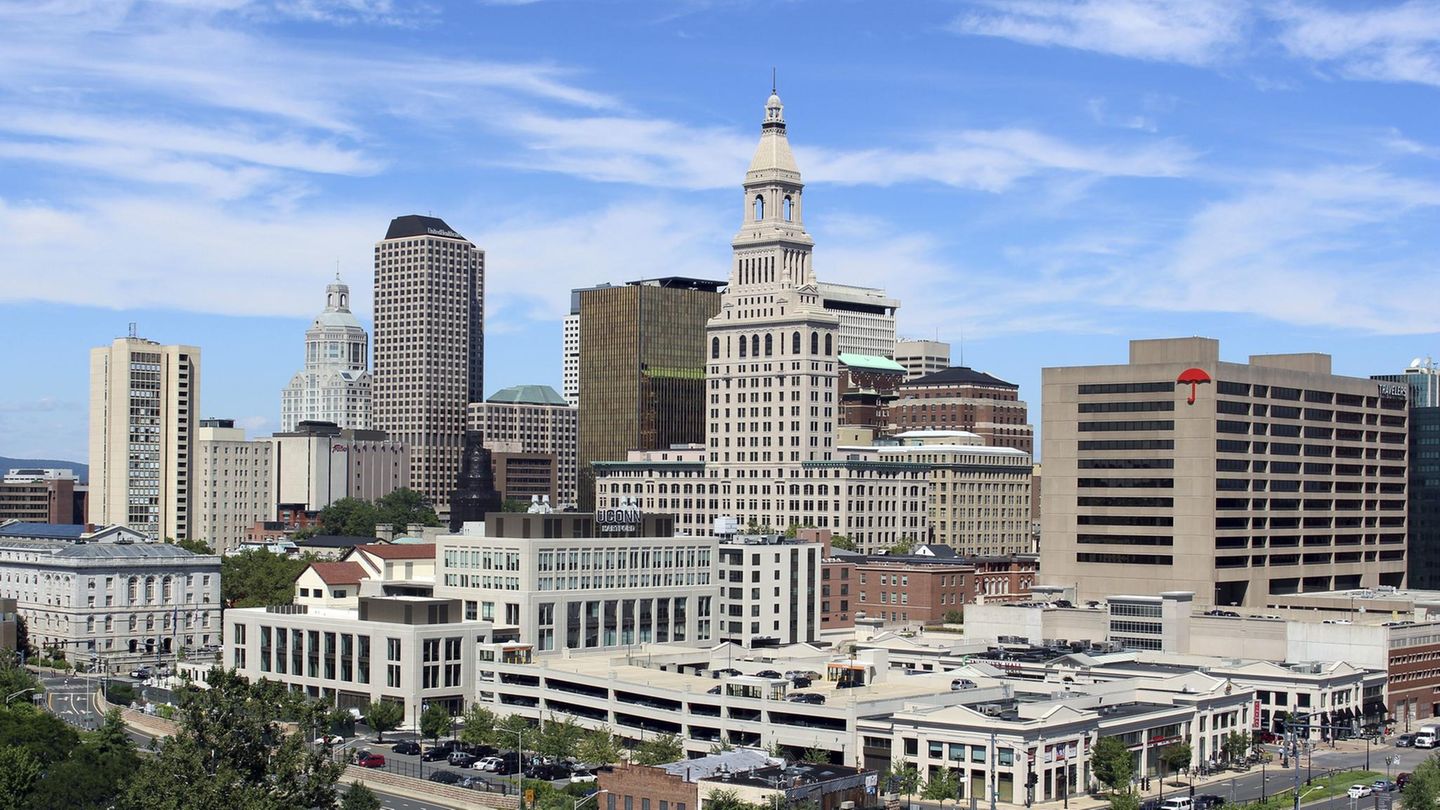 Skyline von Hartford