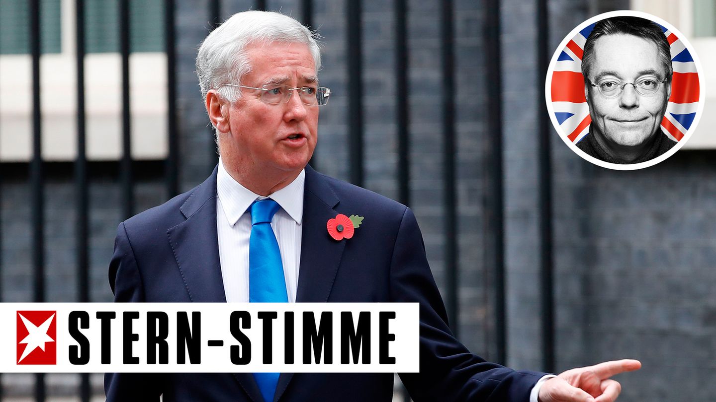 Westminster Michael Fallon Großbritannien