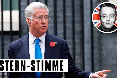 Westminster Michael Fallon Großbritannien