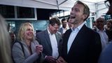 Christian Lindner umringt von Fans auf dem FDP Sommerfest in Leipzig
