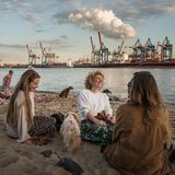 Strandperle in Hamburger Övelgönne