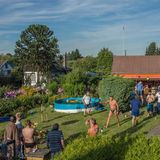 Für manche Schrebergartenbesitzer ist das Koloniefest ist ein großes Spektakel